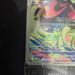 Bulbasaur Holo Promo 133/132 Mega Evolution Stamped Pokemon Card Sealed - Image 5