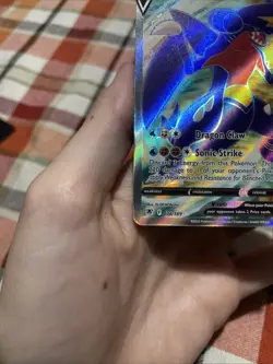 Pokemon Swsh10 Garchomp v Full Art Rare Holo Card 178/189 Astral Radiance - Image 4