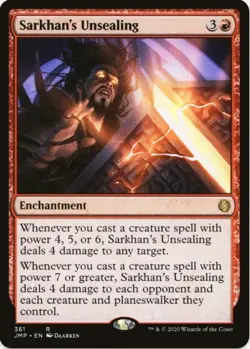 1 x Sarkhan's Unsealing - Jumpstart - LP - MTG - Image 1