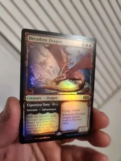 Decadent Dragon (Showcase) Wilds of Eldraine Foil - Image 2