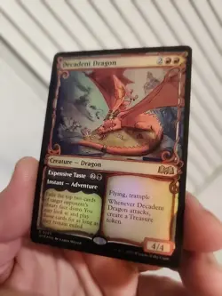 Decadent Dragon (Showcase) Wilds of Eldraine Foil - Image 4