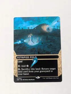 Petrified Field (Borderless) MTG Edge of Eternities - Image 1