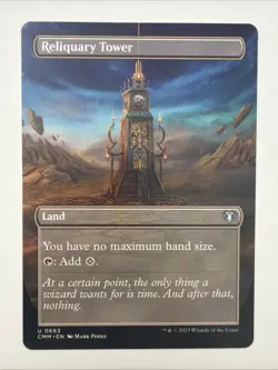 Reliquary Tower (Borderless) Commander Masters Regular - Image 1