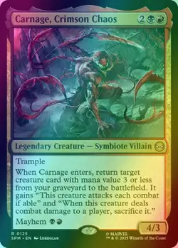 MTG - Carnage, Crimson Chaos - SPM 125 - FOIL - NM - Image 1