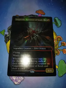 1x Foil Valgavoth, Harrower of Souls (Borderless) - Commander: Duskmourn - Image 5