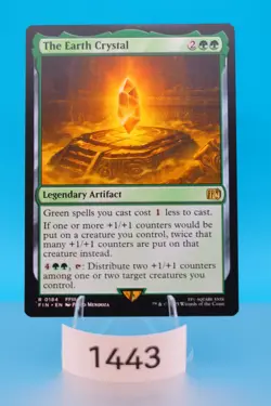 MTG The Earth Crystal Final Fantasy Regular #184 - Image 1
