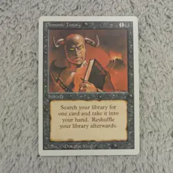 Magic the Gathering MTG Demonic Tutor Uncommon NM - Image 1