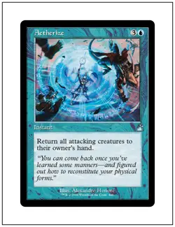 1x Aetherize, Retro Frame, Magic MTG NM - Image 1