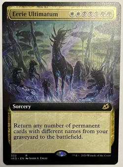 Eerie Ultimatum(Extended Art) Ikoria: Lair of Behemoths N/M #332 NON-FOIL - Image 1