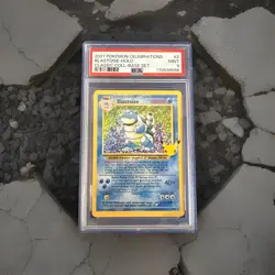 2021 Pokemon Celebrations Classic Blastoise Holo #2/102 - PSA 9 (MINT) - Image 1