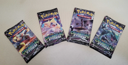 4 Sealed Unweighed Pokemon Sun & Moon Celestial Storm Booster Packs - Art Set - Image 1