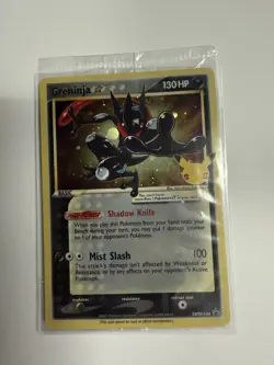 Pokemon TCG Greninja Gold Star SWSH144 Celebrations Black Star Promo NEW/SEALED - Image 1