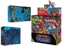 Bundle PRESALE 1 Phantasmal Flames Pokemon Center ETB + 1 Booster Box + 1 UPC - Image 1