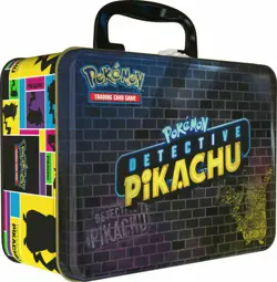 Pokemon Detective Pikachu Collector's Treasure Chest Brand NEW Sealed 9 Boosters 820650805387 - Image 1