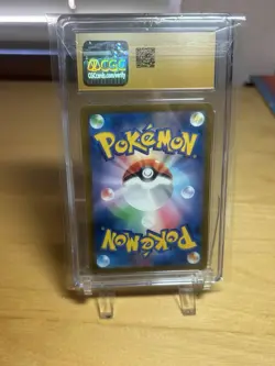 CGC 10 PRISTINE Heracross Pokemon (2023) Japanese Clay Burst 072/071 Art Rare - Image 2
