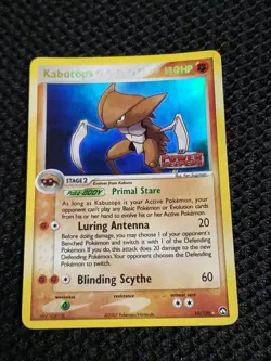 Pokemon Kabutops 10/108 EX Power Keepers Reverse Holo Stamped - Image 1
