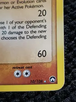 Pokemon Kabutops 10/108 EX Power Keepers Reverse Holo Stamped - Image 4