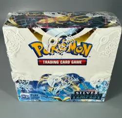 SEALED Pokemon TCG Sword & Shield Silver Tempest Booster Box 36 Packs - Image 1