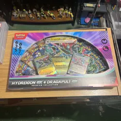 Pokemon TCG Hydreigon EX & Dragapult EX Premium Collection Box - New Sealed - Image 1