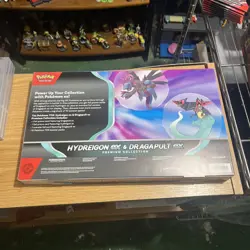 Pokemon TCG Hydreigon EX & Dragapult EX Premium Collection Box - New Sealed - Image 2