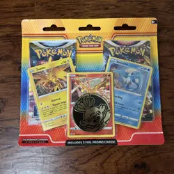 Pokemon TCG Legendary Birds 2 Pack Blister - Contains 2 Sword & Shield Era Packs - Image 1