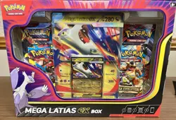 Pokemon TCG Mega Latias EX Box With 4 Sealed Booster Packs & Promo - New Sealed - Image 1
