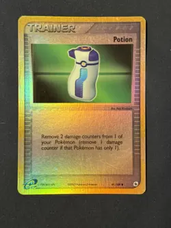 2003 Pokemon EX - Ruby & Sapphire Reverse Foil Potion 91/109 - Image 1
