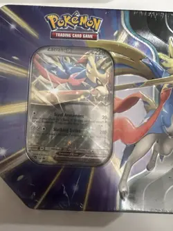 Pokemon Slashing Legends Zacian & Koraidon Pokemon Tins Set of 2 New Sealed - Image 3
