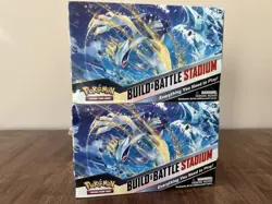 Pokemon TCG Sword & Shield Silver Tempest Build and Battle Stadium x2 One w/ Rip 820650851087 - Image 1