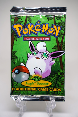 Pokemon Jungle Unlimited 1999 Wigglytuff Artwork Booster Pack WOTC Sealed - Image 1