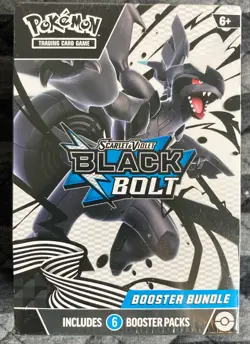 Pokemon Scarlet & Violet BLACK BOLT Booster Bundle - NEW, FACTORY SEALED - Image 1