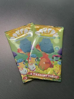 Pokepu Booster Packs - Pokemon Fan Art - 2 Pack Total - Fan Made - Image 1