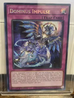 Yu-Gi-Oh! Dominus Impulse Prismatic Secret Rare MP25-EN116 Mega-Pack 2025 - Image 1
