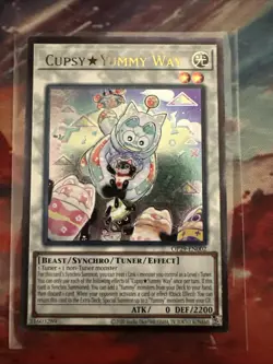 Yugioh OTS Tournament Pack 29 OP29-EN002 Cupsy Yummy Way Ultimate Rare - Image 2
