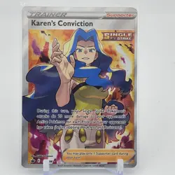Karen's Conviction - 193/198 - Ultra Rare - Chilling Reign - Pokemon Card - NM/M - Image 1