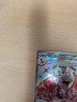 Pokemon TCG Charizard EX Scarlet & Violet Paldean Fates Promo Card #74 - NM - Image 3
