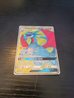 Salamence GX SM139 Full Art Black Star Promo Ultra Rare Holo Pokemon Card TCG - Image 3