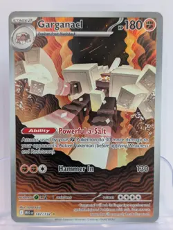 Garganacl 147/132 Illustration Rare Holo - Pokemon TCG Card Mega Evolution NM/M - Image 1