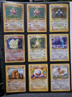 Pokemon Cards From Original Base Set 1999 ALL IN MINT CONDITION Never Played - Image 1