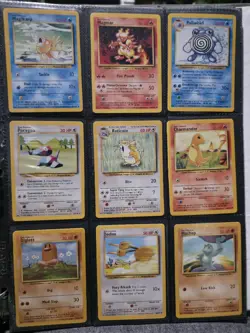 Pokemon Cards From Original Base Set 1999 ALL IN MINT CONDITION Never Played - Image 3