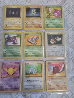 Pokemon Cards (TCG) 2000 Team Rocket Set - Uncommon, Common, Trainers- 112 Cards - Image 2