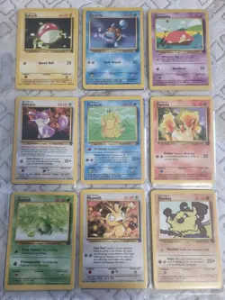 Pokemon Cards (TCG) 2000 Team Rocket Set - Uncommon, Common, Trainers- 112 Cards - Image 3