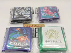 One Piece Card Game Official TCG Ver.5 Set 70 Sleeves×4 Reiju/Zoro/Sanji /A2 - Image 2