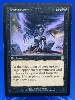 MTG 1x Gravestorm Odyssey Legacy Magic the Gathering Card x1 ⚡FAST SHIPPING⚡ - Image 1