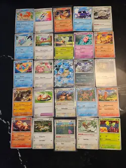 Pokemon 25 Card Bulk Lot | 5 Holo + 20 Common - Authentic TCG Collection (171) - Image 1