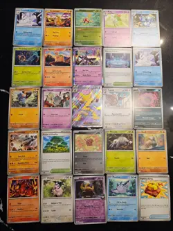 Pokemon 25 Card Bulk Lot | 5 Holo + 20 Common - Authentic TCG Collection (182) - Image 1
