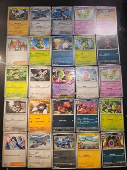Pokemon 25 Card Bulk Lot | 5 Holo + 20 Common - Authentic TCG Collection (151) - Image 1