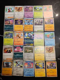 Pokemon 25 Card Bulk Lot | 5 Holo + 20 Common - Authentic TCG Collection (235) - Image 1