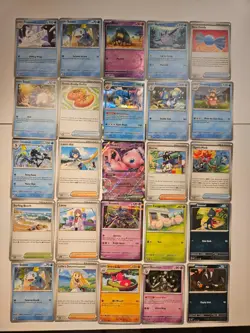 Pokemon 25 Card Bulk Lot | 5 Holo + 20 Common - Authentic TCG Collection (247) - Image 1