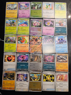 Pokemon 25 Card Bulk Lot | 5 Holo + 20 Common - Authentic TCG Collection (203) - Image 1